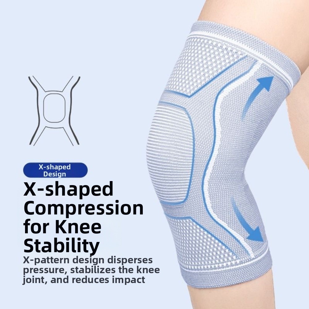 Sports Equipment Knee Support - 膝パッドツール半月板膝蓋骨内側サポート弾性パッド保護具スポーツパッド滑り止めベルト保護具
