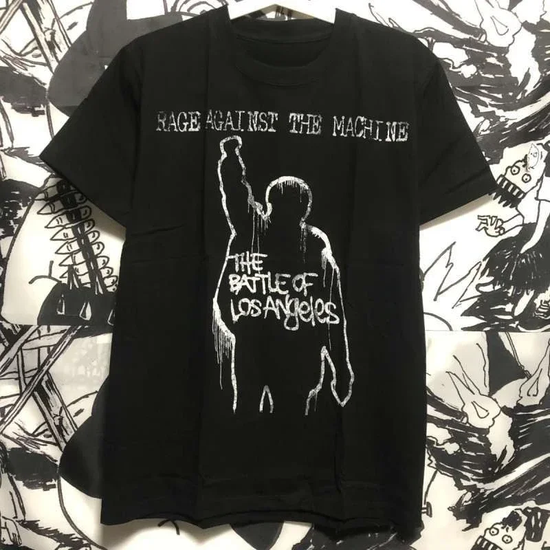 Sports Equipment Factory - Rage Against The Machine バンドロック男性女性夏綿カジュアルスポーツ通気性カジュアル半袖 Tシャツプレミアムセンス