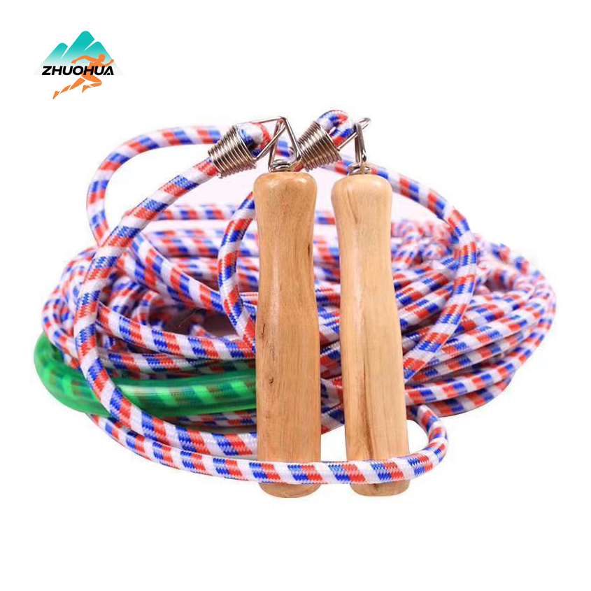 Jump Rope Double Dutch - ZHUOHUA 5M-10M ロングジャンプロープ ダブルダッチスキッピングロープ ゲームスキッピング用 マルチプレイヤーグループ