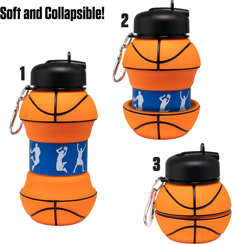 Sports Equipment For Kindergarten - キャンプ用の漏れ防止ウォーターボトル,折りたたみ式カップ,アウトドアスポーツ,バスケットボール,サッカー,テニス,ゴルフ,学校用