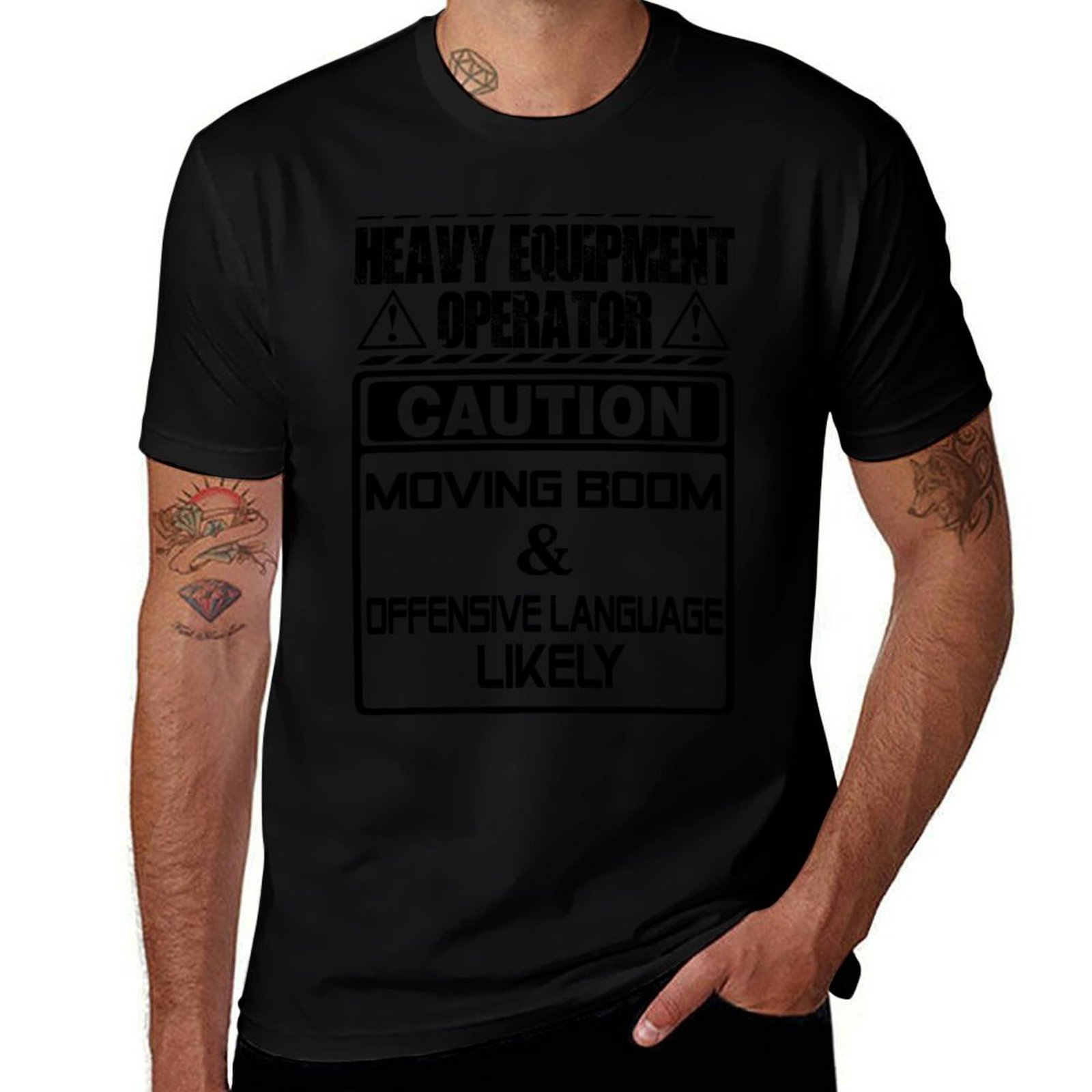Sports Equipment Vector - 背景ベクトル ボルスヘビー機器オペレーター 重機オペラ Tシャツ ランニングジム 半袖スポーツTシャツ