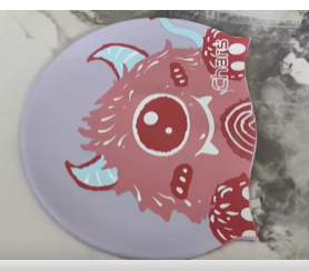 Swim Cap Silicone - 子供用のかわいい水泳帽、シリコン製防水耳保護、ロングヘア用スイミングキャップ、漫画デザインの男の子女の子用水泳用品