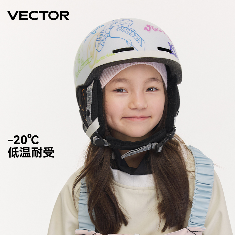 ベクトルスキーヘルメット、一体成形、アウトドアスポーツ保護、 - Sports Equipment Vector のレビューと価格