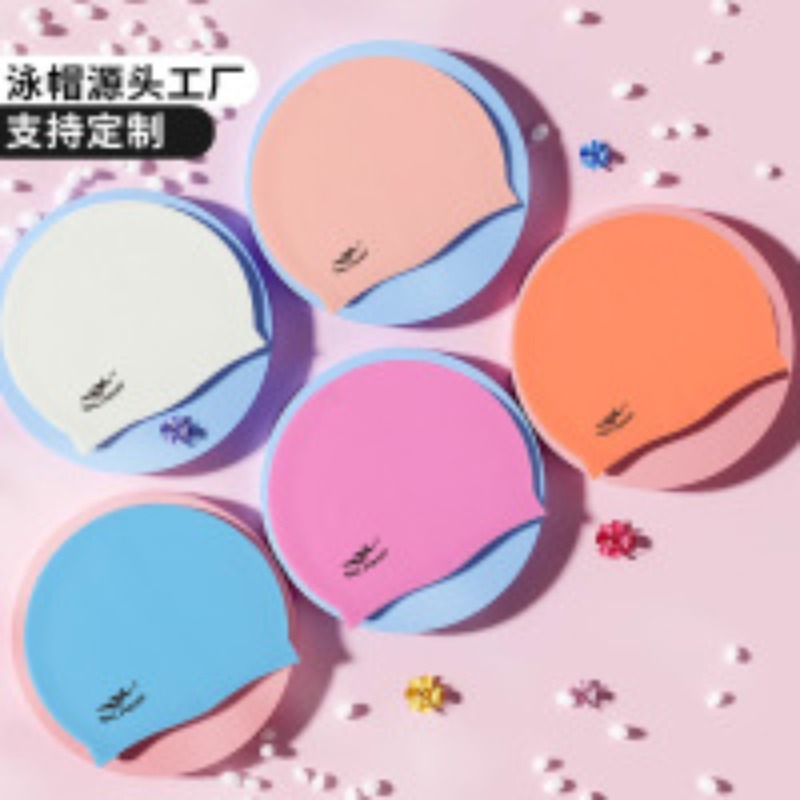 かわいい恐竜プリント子供水泳帽子柔らかく快適な生地子供用水泳 - Swim Cap Silicone のレビューと価格