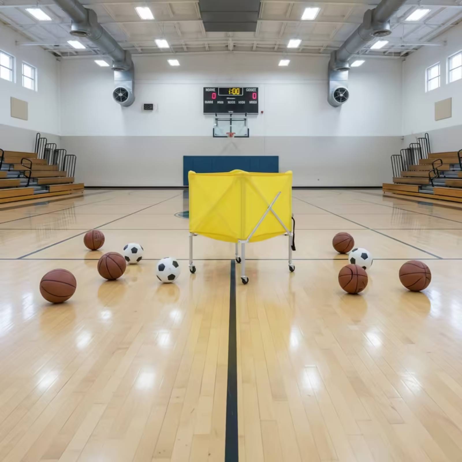 折りたたみ式ボールカート 四輪折りたたみ式ボールカート スポ - Sports Equipment Cart のレビューと価格