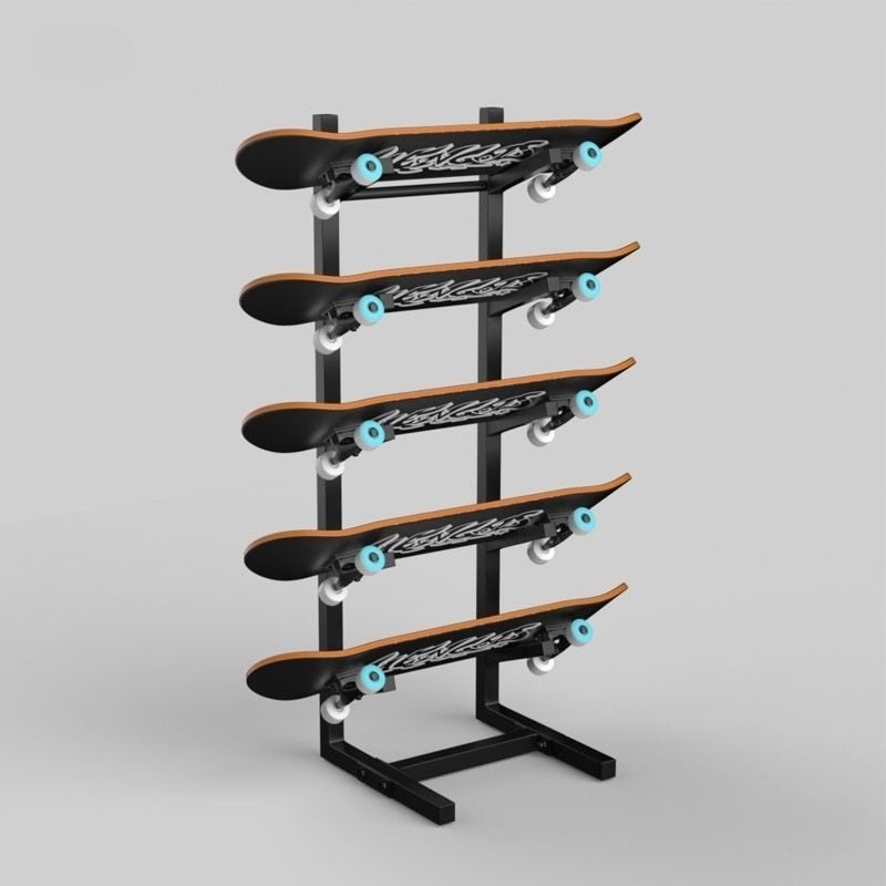 スケートボード用具ラック 統合設計 バスケットボール、サッカ - Sports Equipment Storage Rack のレビューと価格
