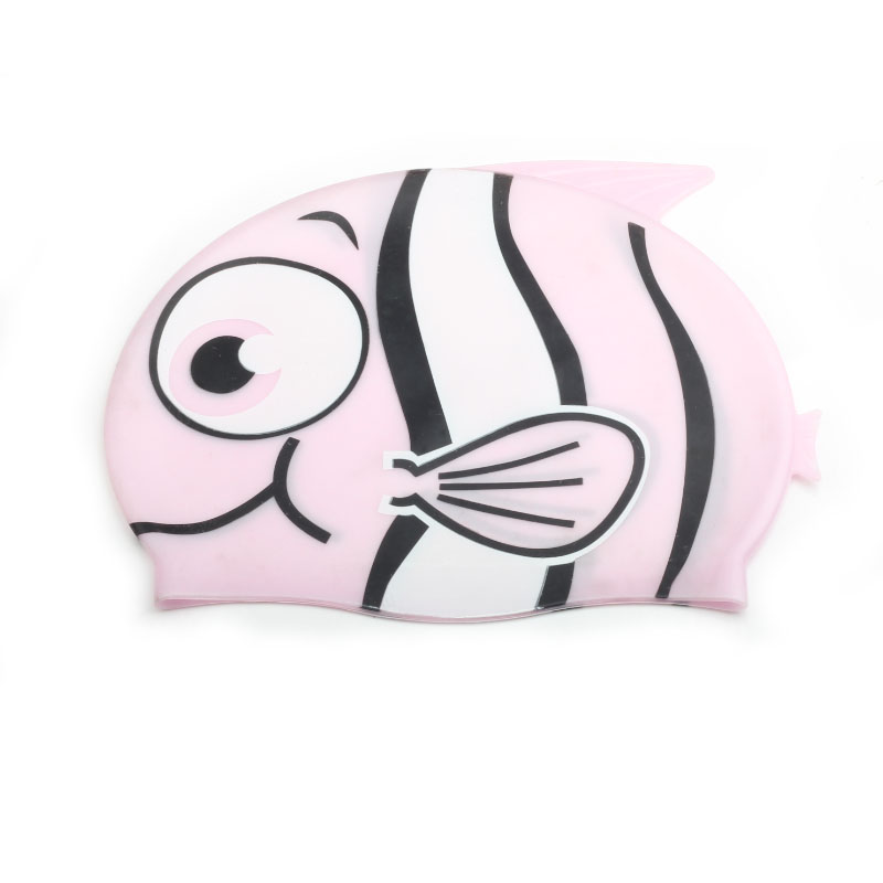 男の子女子シリコーン弾性水泳キャップ防水子供水泳プールキャッ - Swim Cap Silicone のレビューと価格