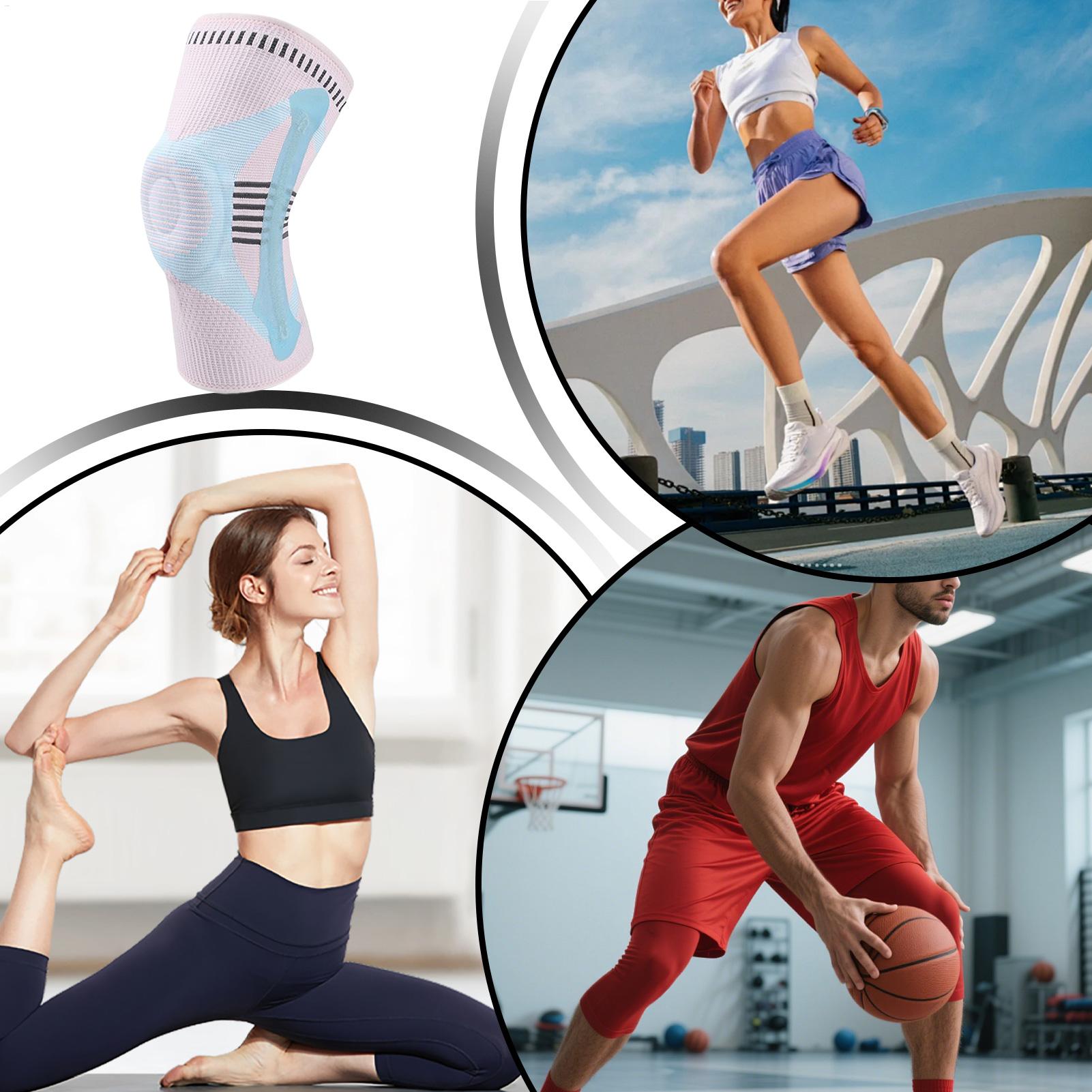 膝ブレース男性用大人スポーツ膝サポートスタビライザー吸湿発散 - Sports Equipment Knee Support のレビューと価格