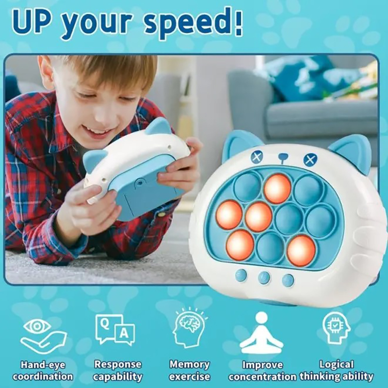3色1個入り 電子ポップクイックプッシュバブルゲームマシン  - Sports Equipment Factory のレビューと価格