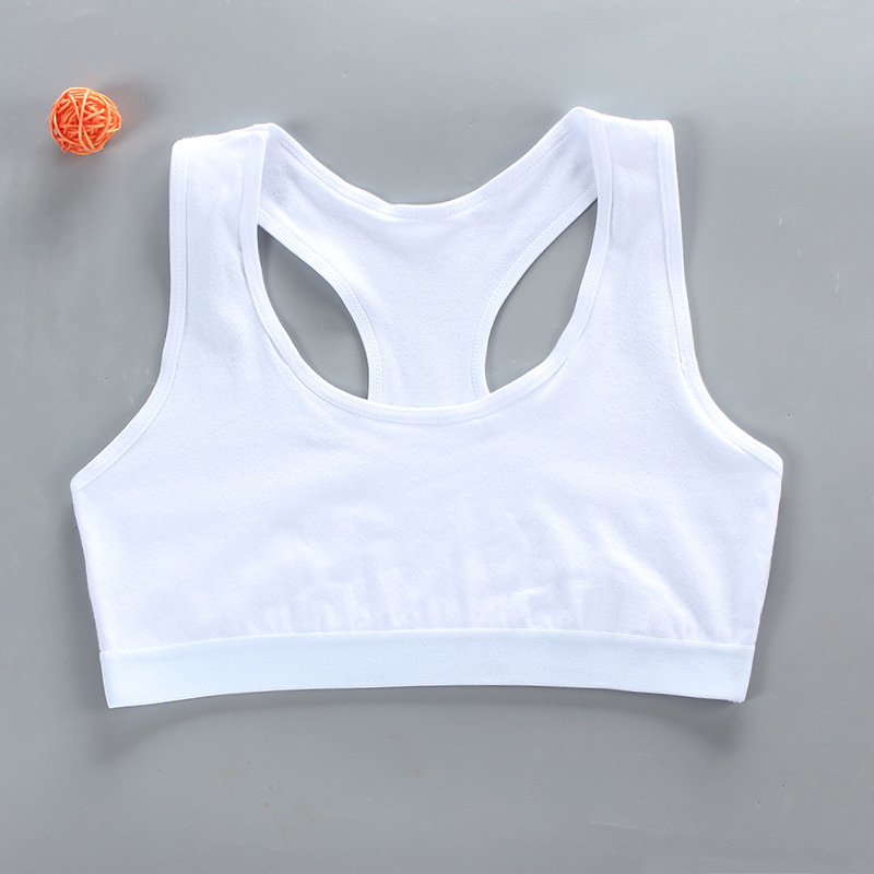 1PC 8-18Y 綿十代の少女スポーツトレーニングブラジャ - Sports Equipment For Kindergarten のレビューと価格
