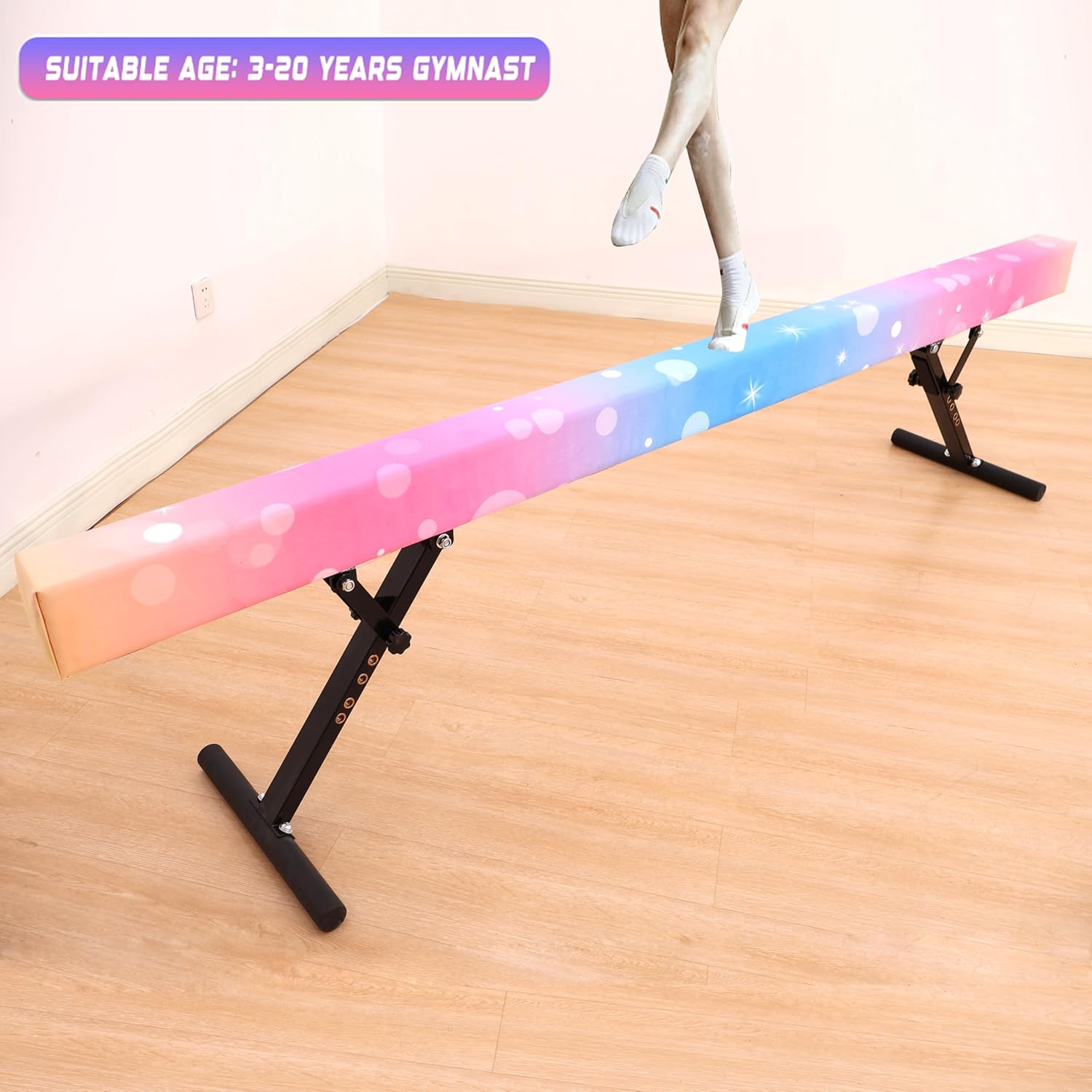 8フィート体操傾斜ボード、高さ調節可能（7～22インチ）、子 - Gymnastics Beam Floor のレビューと価格