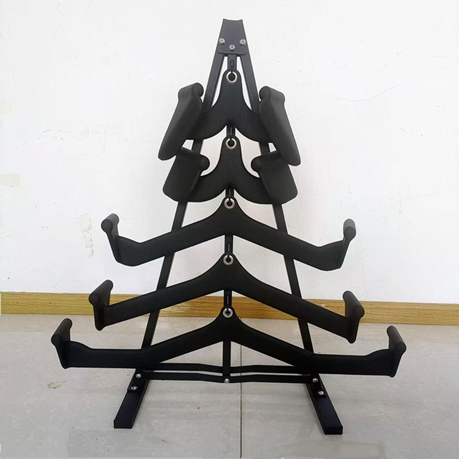 ラットプルダウンバーオーガナイザー（フック付き）ホームジム収 - Sports Equipment Storage Rack のレビューと価格