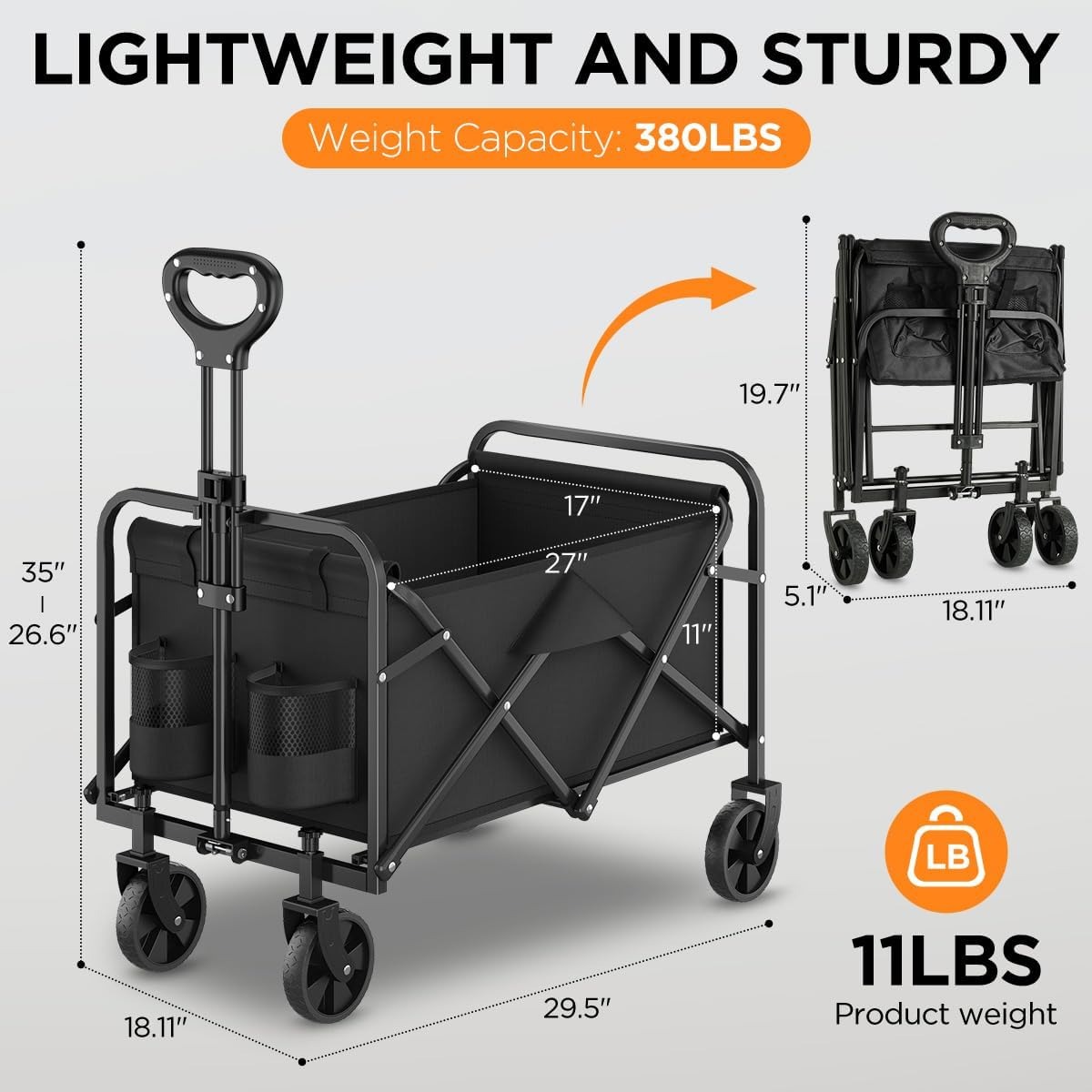 380LBS耐荷重オールテレーンヘビーデューティー折りたたみ - Sports Equipment Shop のレビューと価格