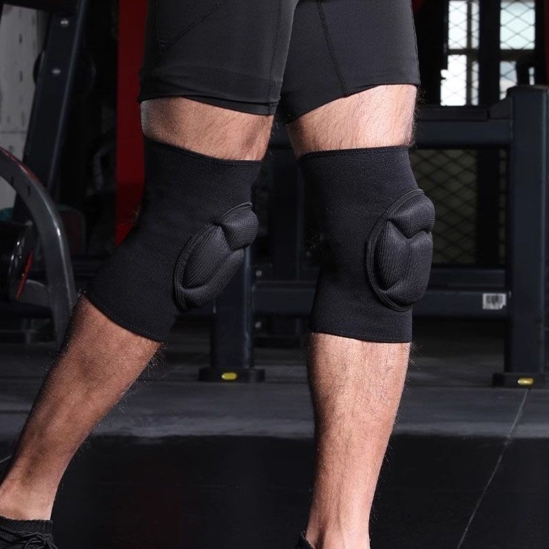 滑り止めスポーツ膝パッド、スポンジ保護具、サイクリング用、男 - Sports Equipment Knee Support のレビューと価格