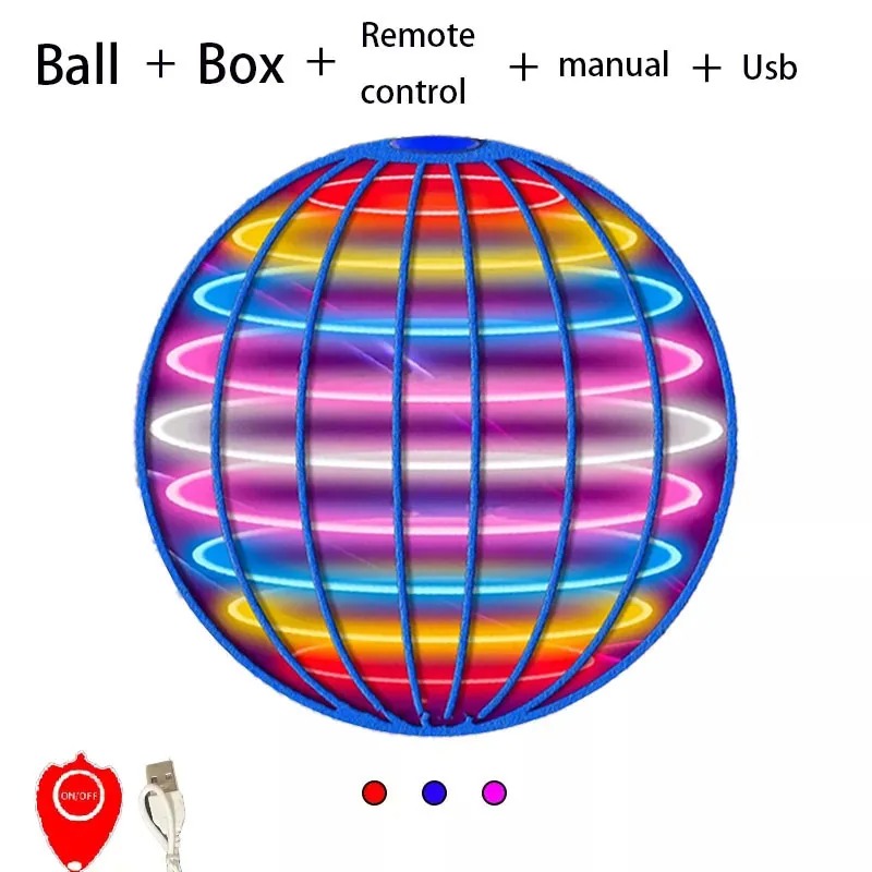 フローティングマジックUFOフライングボールLED眩しいライ - Sports Equipment Factory のレビューと価格