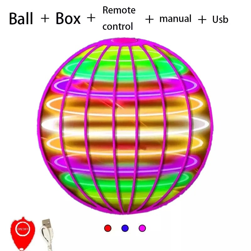 フローティングマジックUFOフライングボールLED眩しいライ - Sports Equipment Factory のレビューと価格