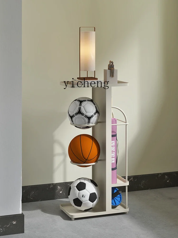 Y1 学校球技用具収納ラック フィットネス機器 ヨガマット収 - Sports Equipment Storage Rack のレビューと価格