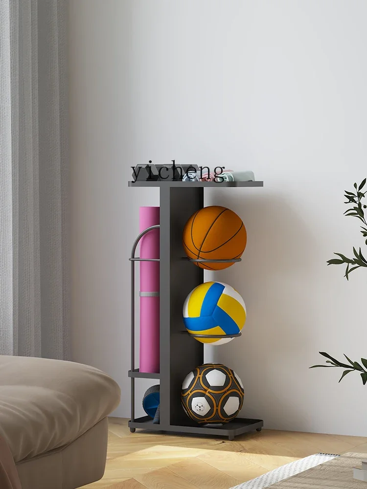 Y1 学校球技用具収納ラック フィットネス機器 ヨガマット収 - Sports Equipment Storage Rack のレビューと価格