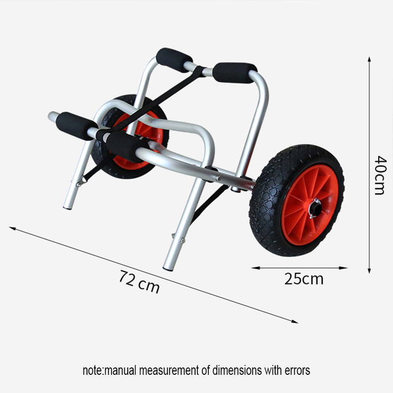 ポータブル折りたたみカヤックトロリー、ユニバーサルカヌーハン - Sports Equipment Cart のレビューと価格