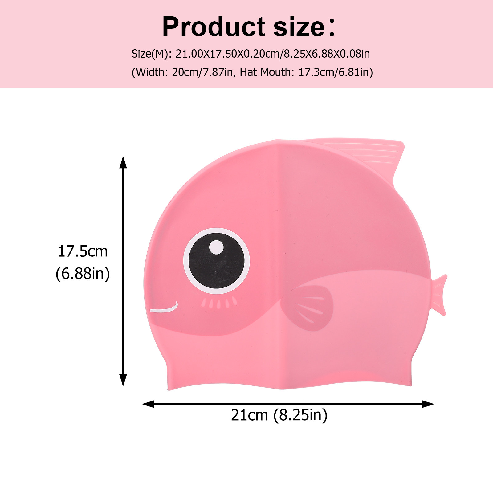 シリコーン水泳キャップ漫画水泳帽子子供軽量ソフトストレッチヘ - Swim Cap Silicone のレビューと価格