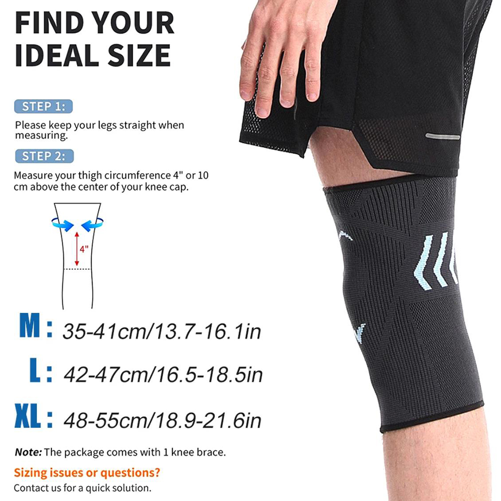 プロフェッショナル滑り止めサイクリング膝サポート滑り止め吸湿 - Sports Equipment Knee Support のレビューと価格