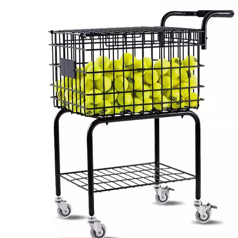 大容量テニスコーチカー移動式テニスボールピッキングカート取り - Sports Equipment Cart のレビューと価格