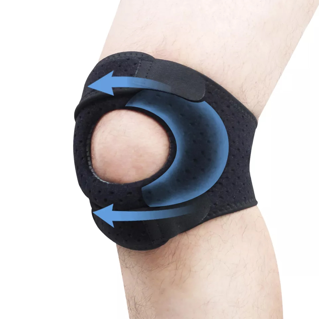 膝蓋骨サポート膝パッド PA素材 シリコンリング 男女兼用  - Sports Equipment Knee Support のレビューと価格