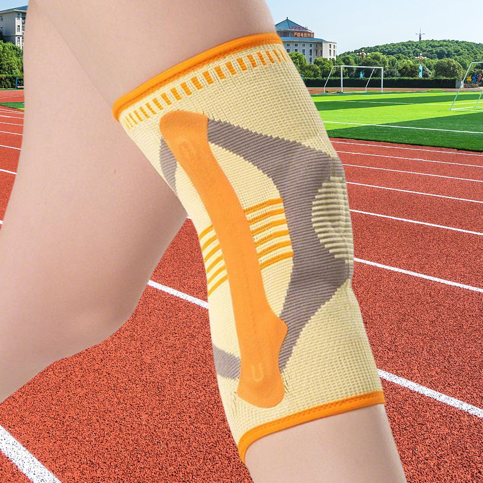 膝ブレース男性用大人スポーツ膝サポートスタビライザー弾性スリ - Sports Equipment Knee Support のレビューと価格